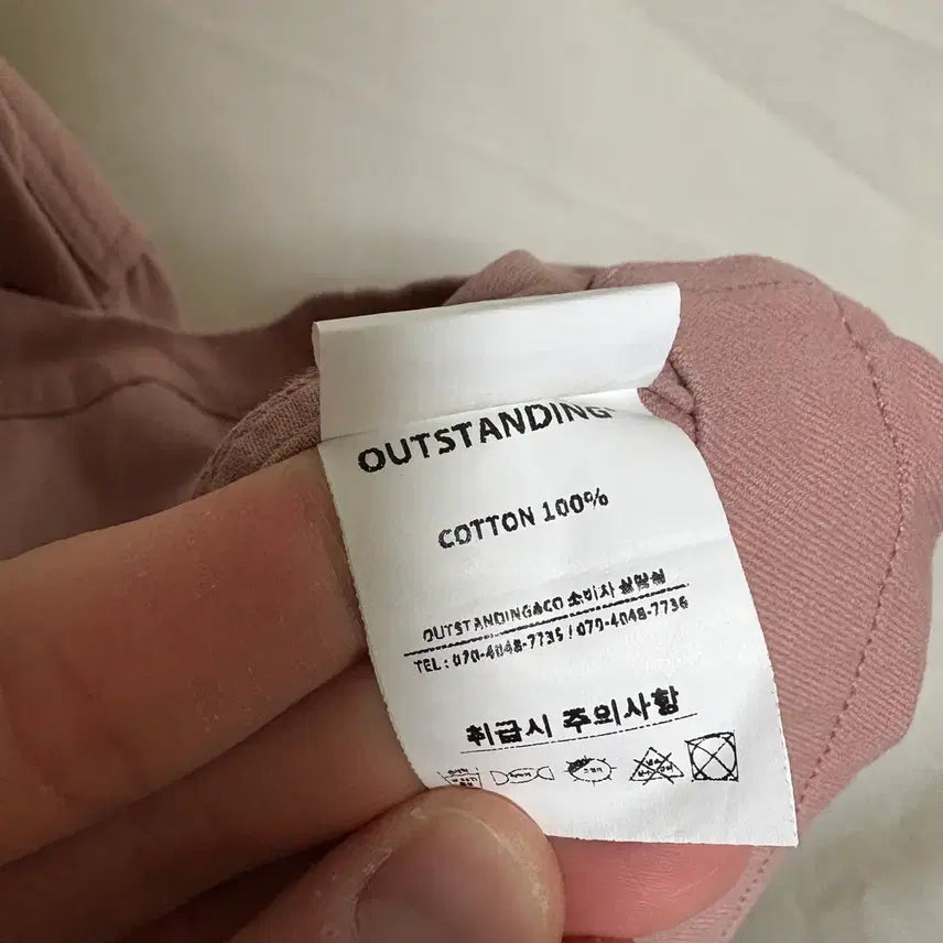 [BUNJANG] Outstanding Mechanic Work Shirt - Coral, M / 아웃스탠딩 메카닉 워크셔츠 / 코랄, M(2)