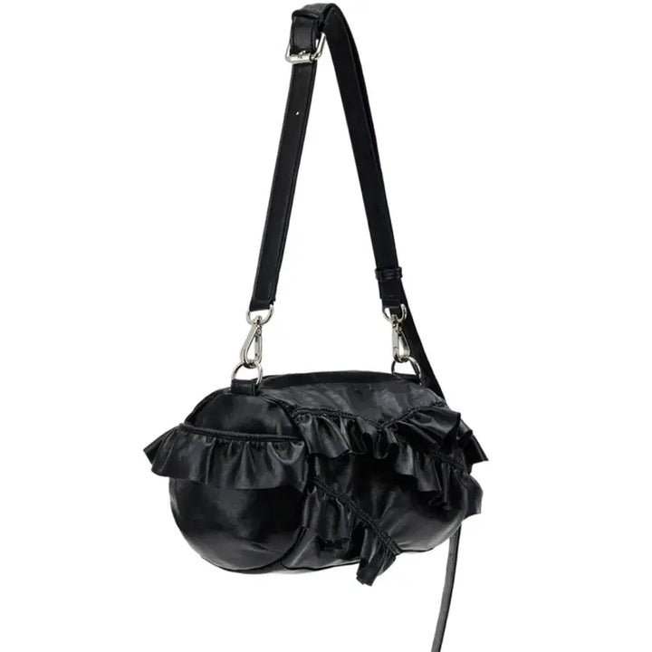 [SOLD OUT] (새상품)다이닛 미니포켓프릴백 DEINET FRILL BAG
