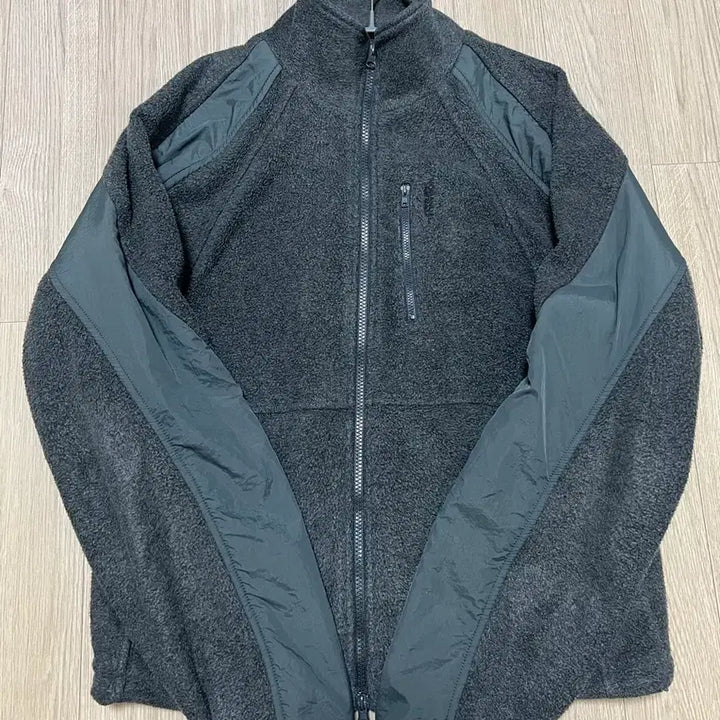 [BUNJANG] M NoManual T.S Fleece Jacket - Charcoal / [M] 노매뉴얼 T.S FLEECE JACKET - CHARCOAL 차콜