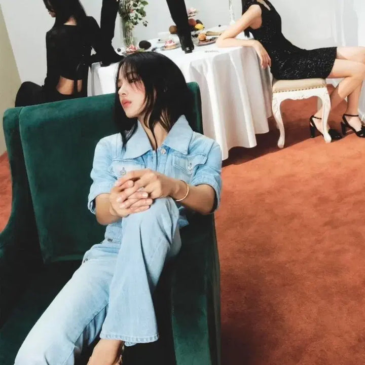 [BUNJANG] Chanel 24m Coco Beach Denim Jacket 34 / 샤넬 24m 코코비치 데님자켓 34