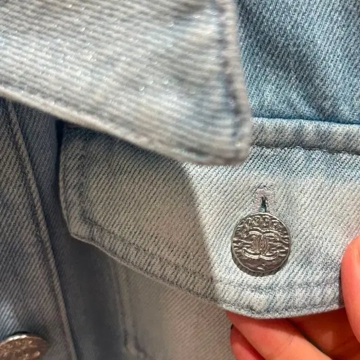 [BUNJANG] Chanel 24m Coco Beach Denim Jacket 34 / 샤넬 24m 코코비치 데님자켓 34