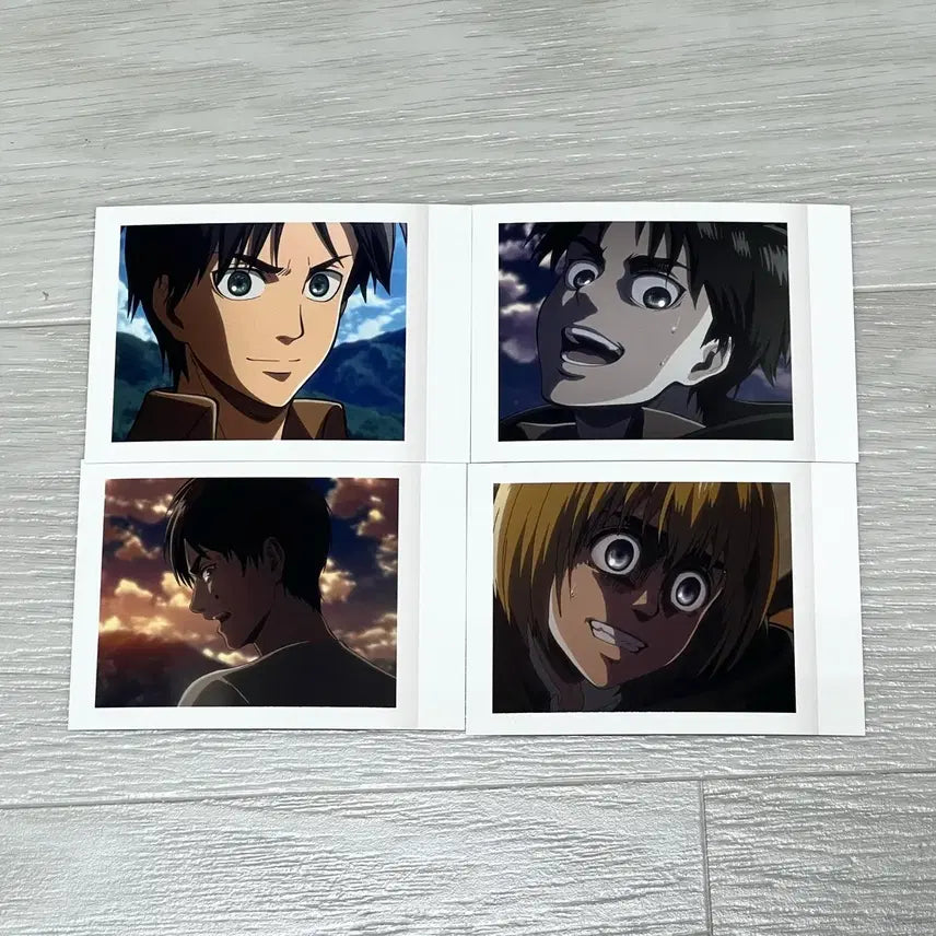 [BUNJANG] Attack on Titan Eren Armin Polaroid Bundle / [일괄] 진격의 거인 진격거 에렌 아르민 폴라로이드
