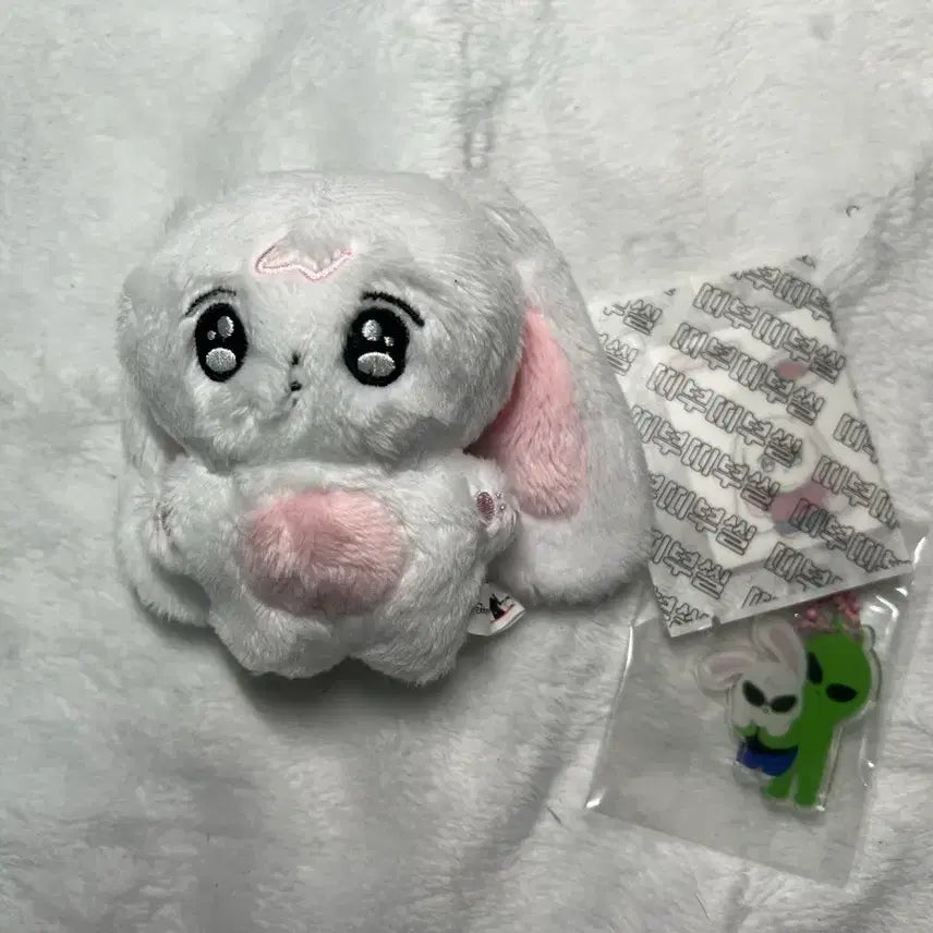 방탄소년단 방탄 정국 10cm 롭이어 토끼 버니꾹