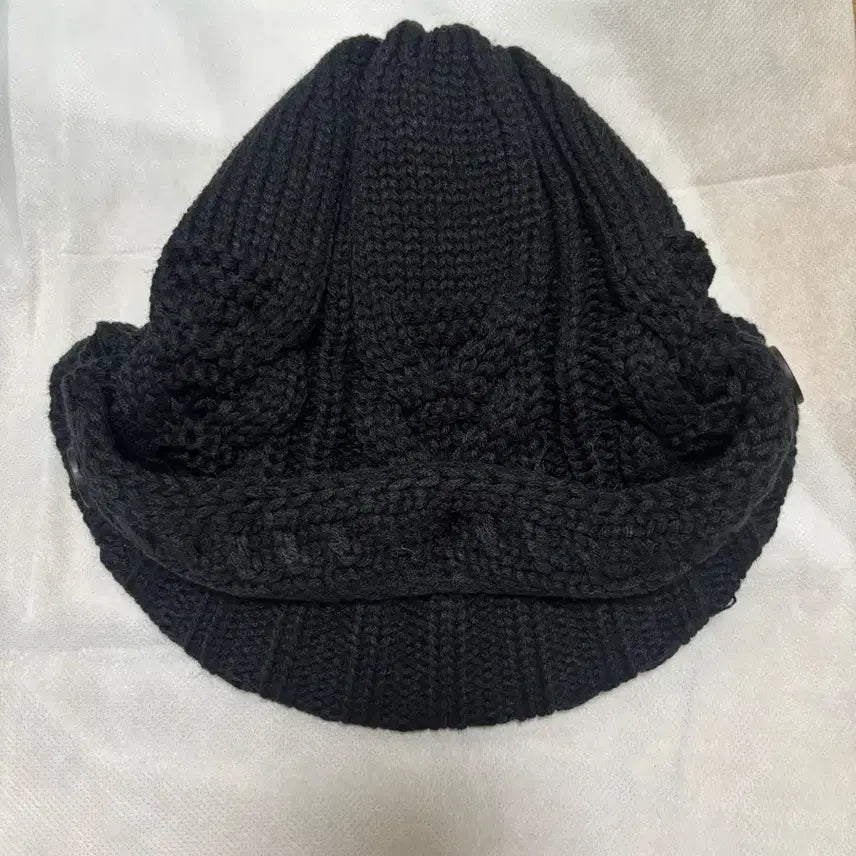 [BUNJANG] Miseki Seoul Cable Knit Bucket Hat / 미세키 서울 케이블 니트 모자 버킷햇