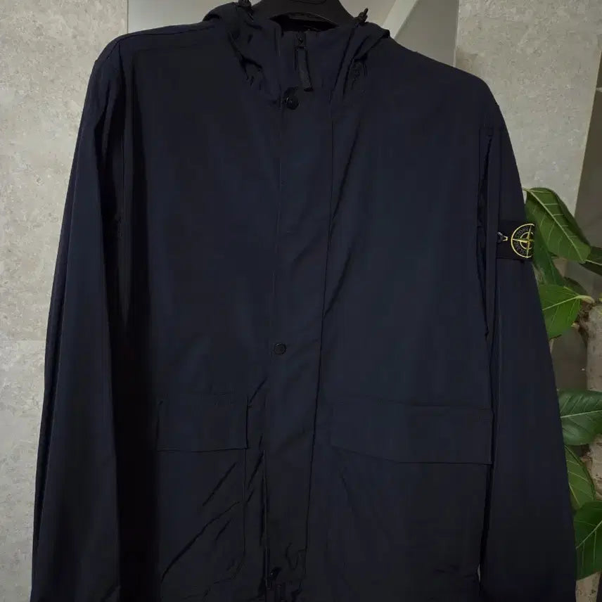 [BUNJANG] Stone Island Navy Hooded Jacket / 스톤아일랜드