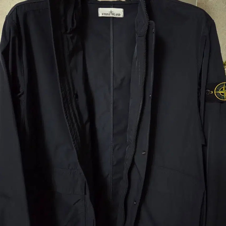 [BUNJANG] Stone Island Navy Hooded Jacket / 스톤아일랜드