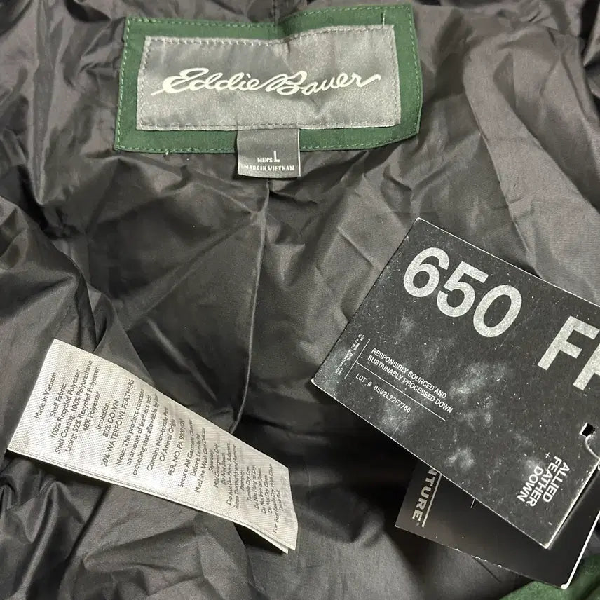 [BUNJANG] Eddie Bauer Seamless Stretch Down Padded Jacket / [L] 에디바우어 심리스 스트레치 다운패딩