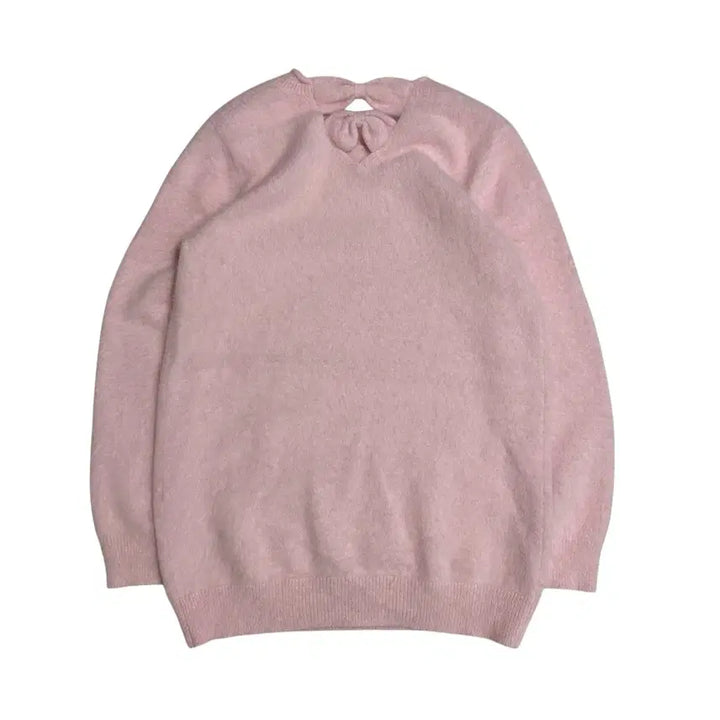 [BUNJANG] Jill Stuart Ribbon Angora Knit Sweater / [M] 질스튜어트 리본 앙고라 니트
