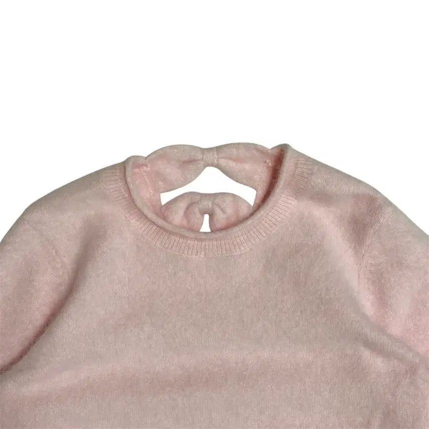 [BUNJANG] Jill Stuart Ribbon Angora Knit Sweater / [M] 질스튜어트 리본 앙고라 니트