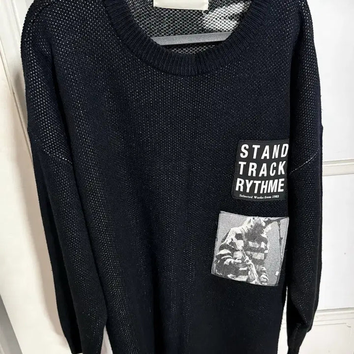 [BUNJANG] Studio Attention Black Knit Sweater / 스튜디오 어텐션 검정색 니트