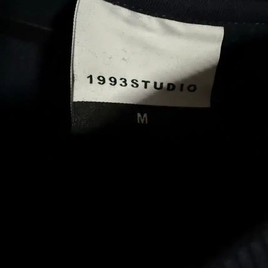 [BUNJANG] 1993STUDIO Navy M Size Fleece Sweatshirt / 1993STUDIO 맨투맨