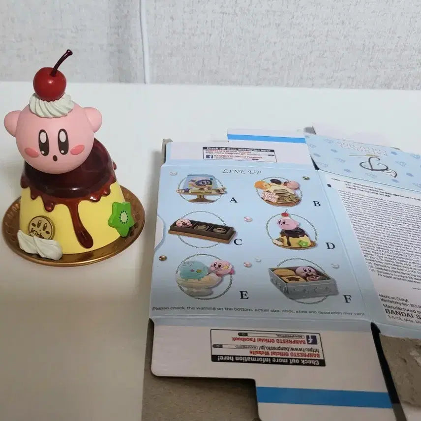[BUNJANG] Kirby Paldoce Pudding Figure D Type / 별의 커비 팔돌체 푸딩 피규어