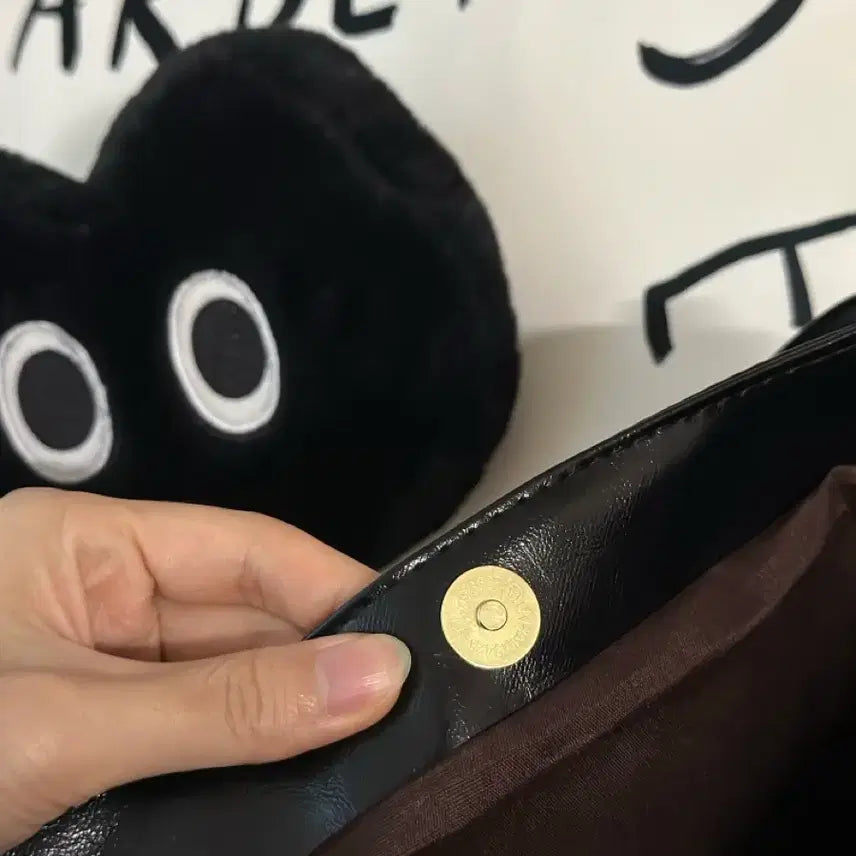 [BUNJANG] Tote Bag - Black / 빅사이즈 가죽 토트백 블랙