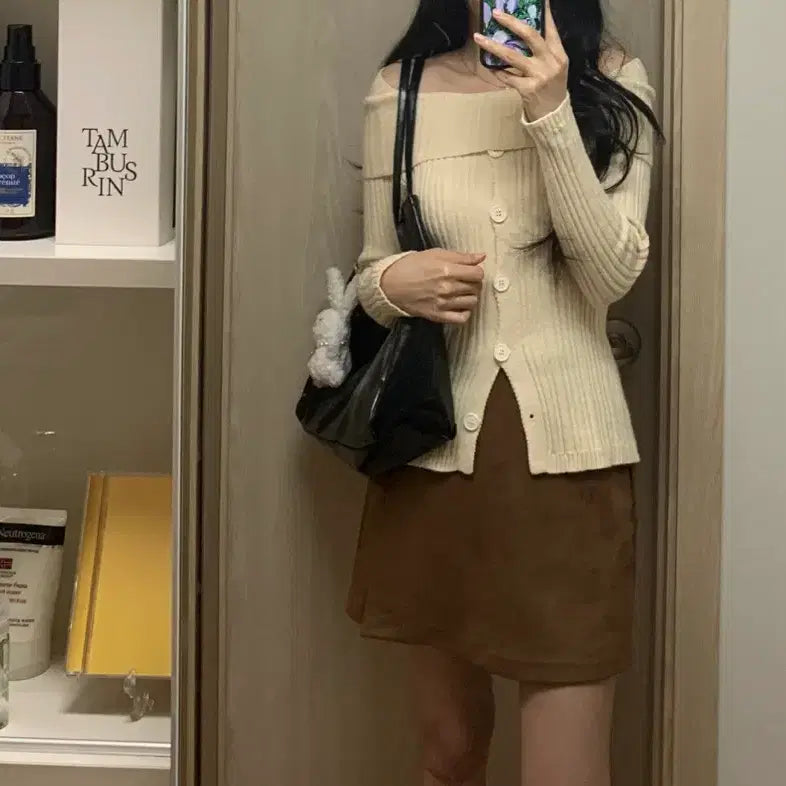 [BUNJANG] Tote Bag - Black / 빅사이즈 가죽 토트백 블랙