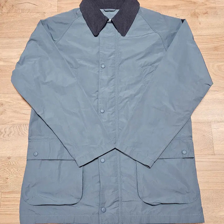 [BUNJANG] Edition Windbreaker Hunting Jacket Gray 105 / 에디션 바람막이 헌팅 자켓 그레이 105