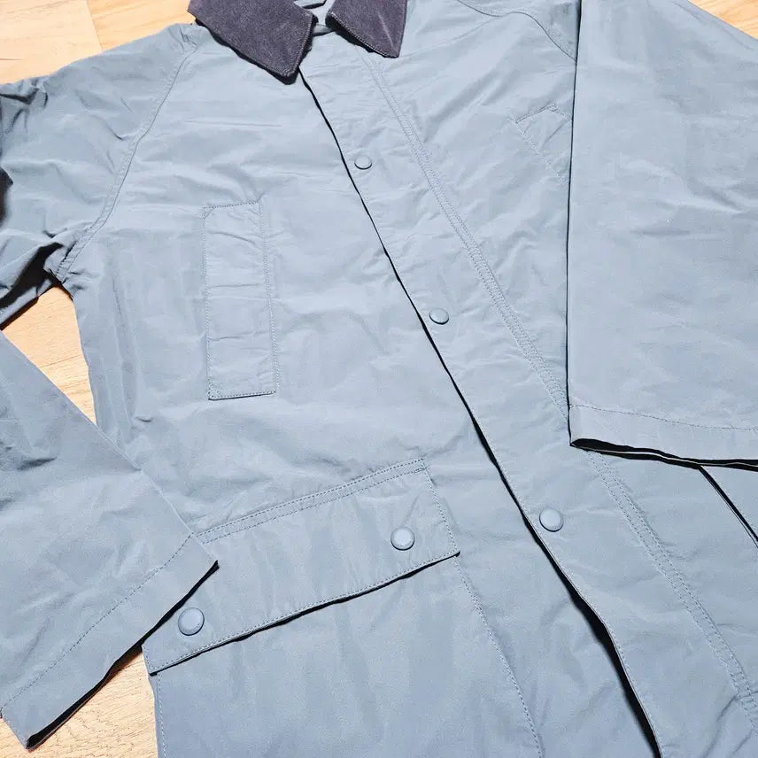 [BUNJANG] Edition Windbreaker Hunting Jacket Gray 105 / 에디션 바람막이 헌팅 자켓 그레이 105