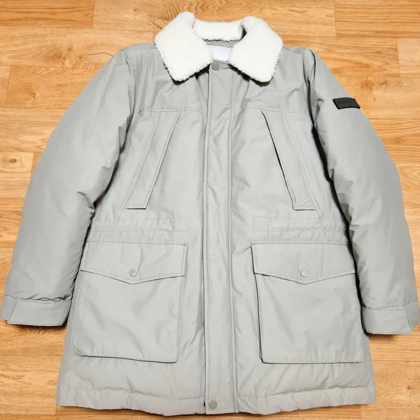 [BUNJANG] TBJ Mid-Weight Field Down Jacket Light Khaki XL / TBJ  중경량 야상 다운 패딩 라이트 카키  XL