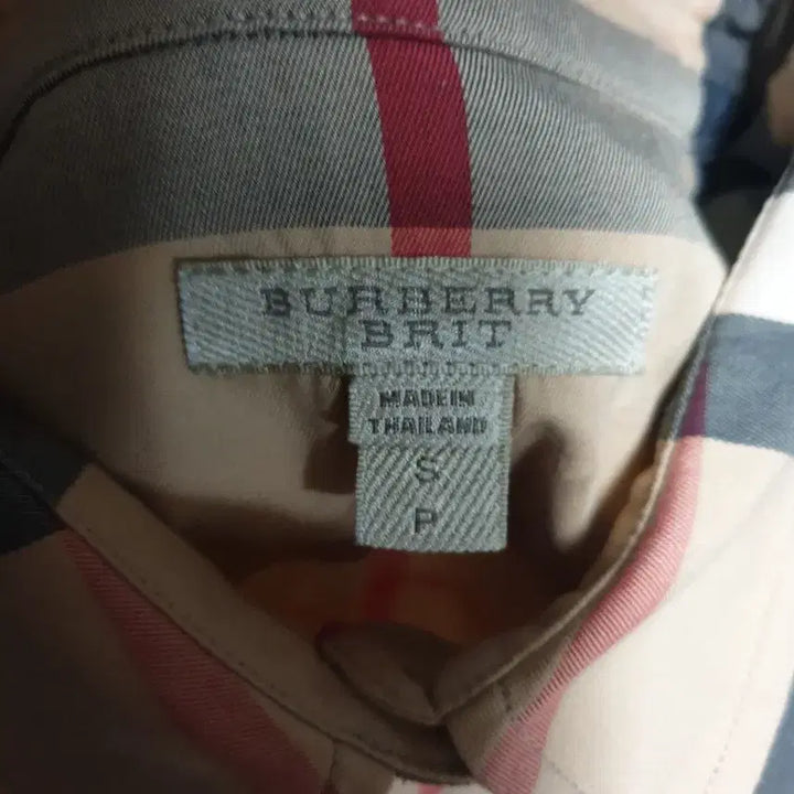[BUNJANG] Burberry Brit Vintage Check Long Sleeve Shirt (S) / BURBERRY BRIT 버버리 브릿 우먼스 빈티지 체크 긴팔셔츠 (S)