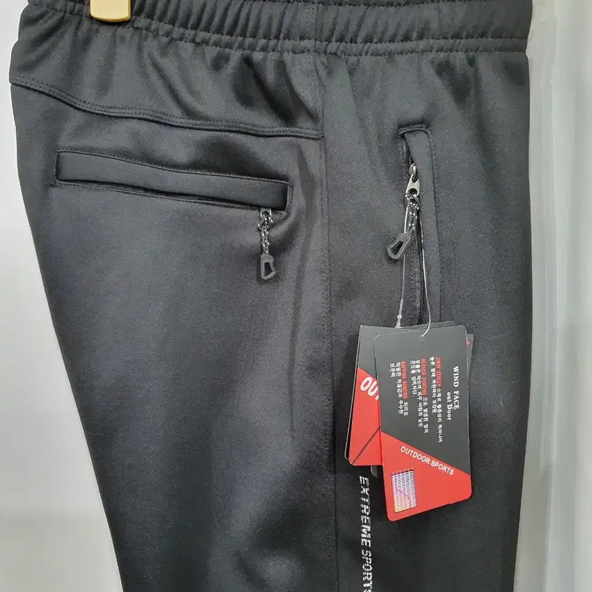 [BUNJANG] Men's Fleece Mélange Spandex Training Pants / 남성 기모 멜란지 스판 트레이닝 팬츠 츄리닝 바지