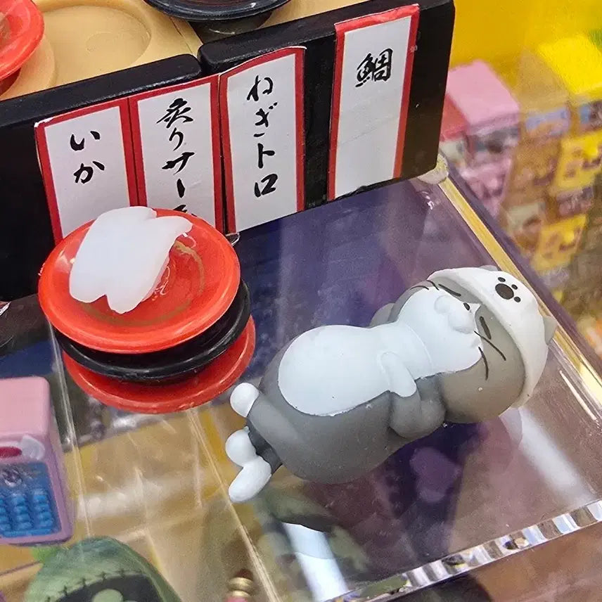 [BUNJANG] Shigotoneko Working Cat Noodle Stopper Figure Bundle / [시고토네코] 일하는 고양이 현장냥이 누들 스토퍼 가챠 2개