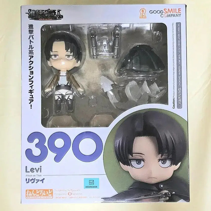 [BUNJANG] Attack on Titan Levi Ackerman Nendoroid Figure / 진격의 거인 리바이 아커만 넨도 넨도로이드 390 피규어 굿즈