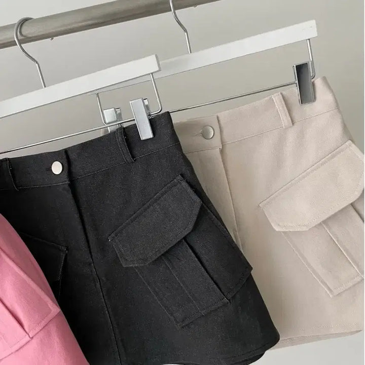 [BUNJANG] Pocket Banding Skirt / 포켓 밴딩 스커트