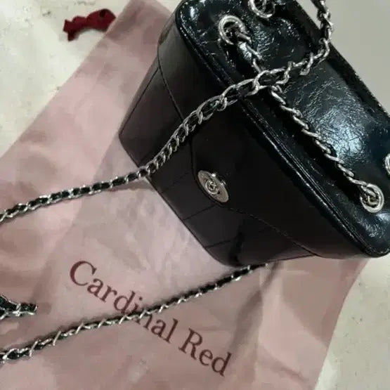 [BUNJANG] Cardinal Red Shoulder Bag / 카디널레드