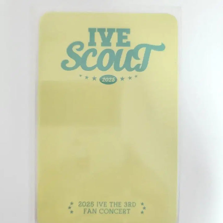 [BUNJANG] IVE Leeseo Scout Fan-Con Acrylic Photocard / 아이브 이서 스카우트 팬콘 아크릴 포토카드