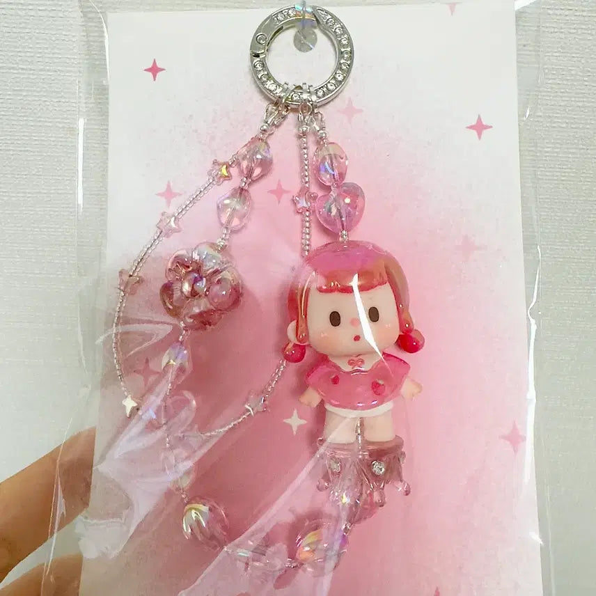 [BUNJANG] Pop Mart Special Pink Figure Keychain / 팝마트 피규어 스페셜 키링 (정 품)