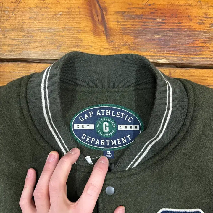 [BUNJANG] Gap Varsity Jacket XL / 갭 바시티 자켓 사이즈XL 새상품