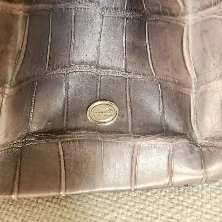 [BUNJANG] Colombo Odeon Crocodile Handbag / 정품 콜롬보 via della spiga 오데온 악어와니백