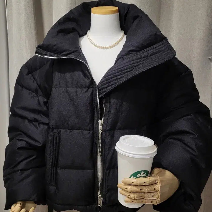 [BUNJANG] Duck Down Two-Way Zipper Jacket / 택포#새상품 오리털 패딩 덕다운 투웨이 지퍼 자켓