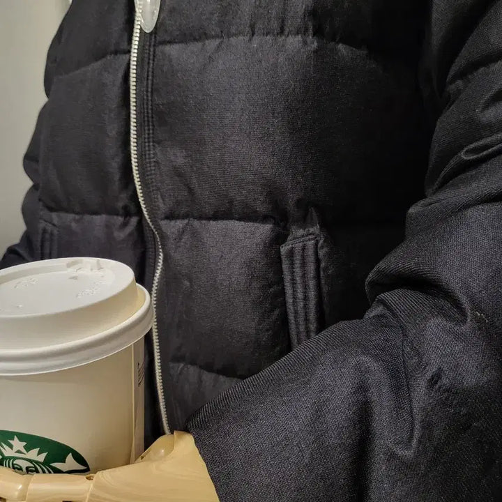 [BUNJANG] Duck Down Two-Way Zipper Jacket / 택포#새상품 오리털 패딩 덕다운 투웨이 지퍼 자켓