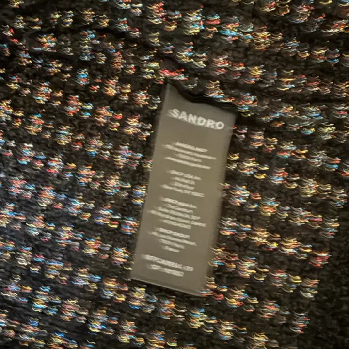 [BUNJANG] Sandro Tweed Crop Jacket / (택ㅇ) 산드로 트위드 크롭자켓 새상품