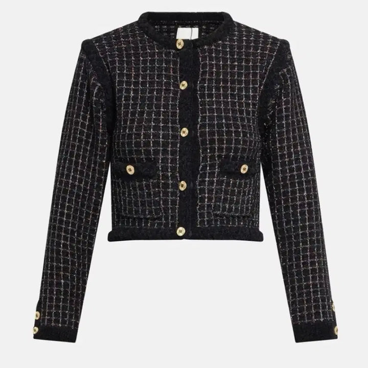 [BUNJANG] Sandro Tweed Crop Jacket / (택ㅇ) 산드로 트위드 크롭자켓 새상품