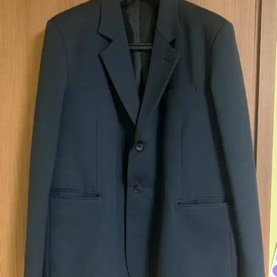 [BUNJANG] Standard Deep Navy Blazer Jacket / Standard 딥네이비 블레이저 자켓