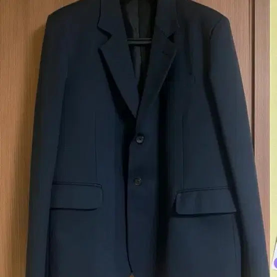 [BUNJANG] Standard Deep Navy Blazer Jacket / Standard 딥네이비 블레이저 자켓