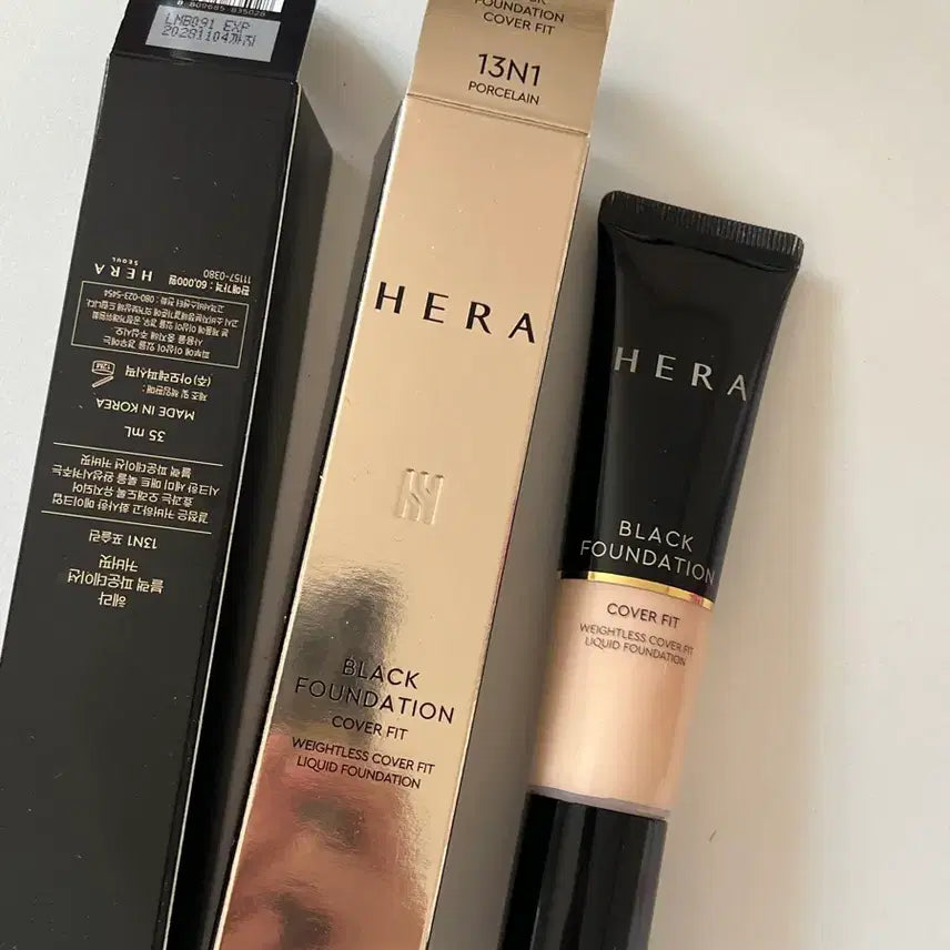 [BUNJANG] Hera Black Foundation 13N1 Porcelain / 헤라 블랙 파운데이션 13N1 포슬린
