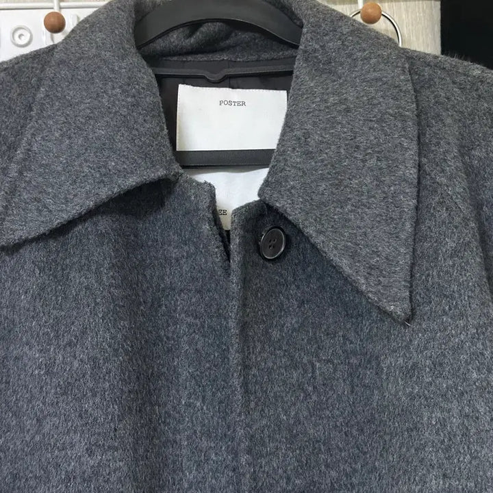 [BUNJANG] Fyeongdding Charcoal Handmade Coat / 프영띵 포스터 핸드메이드 코트(챠콜)