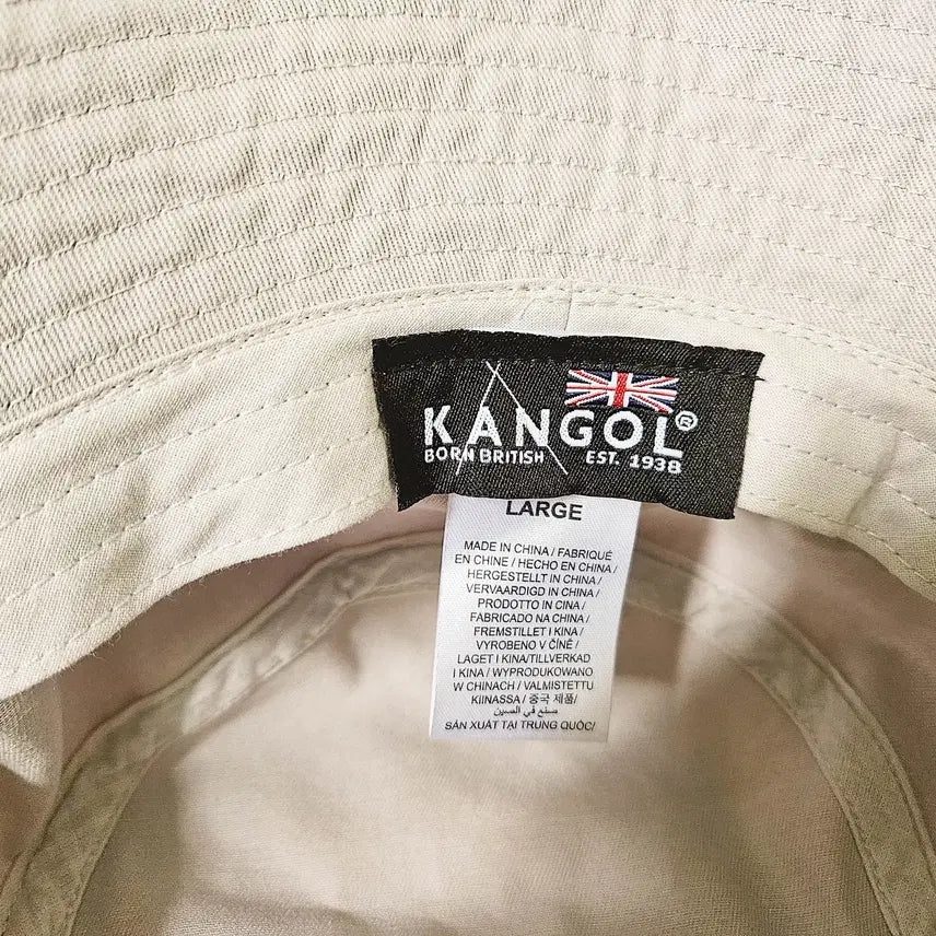 [BUNJANG] Kangol Bucket Hat Gray L / 캉골 버킷햇 그레이 L