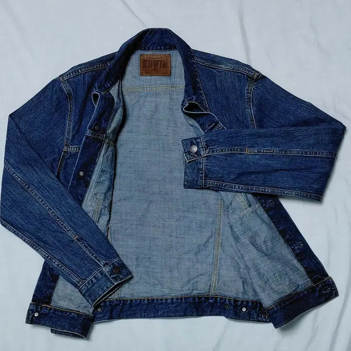 [BUNJANG] EDWIN International Basic Denim Jacket / 할인!! [L] 에드윈(EDWIN) 인터내셔널 베이직 데님 자켓 - 중청
