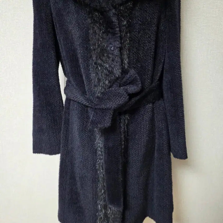 [BUNJANG] Su:real Alpaca Muskrat Fur Belt Coat / 수리알파카 68% 머스카렛 퍼 벨트 코트 / 100만원대 고급라인