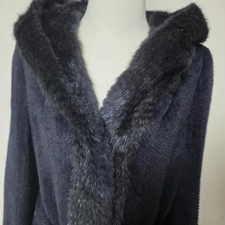 [BUNJANG] Su:real Alpaca Muskrat Fur Belt Coat / 수리알파카 68% 머스카렛 퍼 벨트 코트 / 100만원대 고급라인