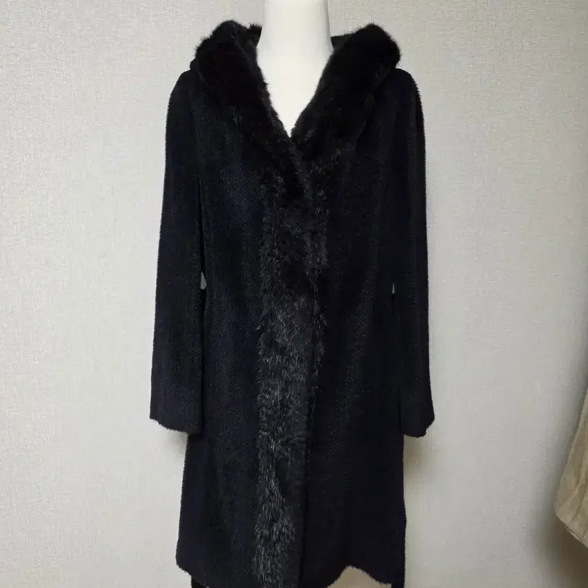 [BUNJANG] Su:real Alpaca Muskrat Fur Belt Coat / 수리알파카 68% 머스카렛 퍼 벨트 코트 / 100만원대 고급라인