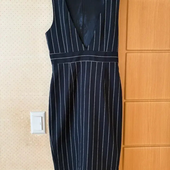 [BUNJANG] SO LOVELY Striped Sleeveless Dress / SO, LOVELY 스트라이프 슬리브리스 원피스