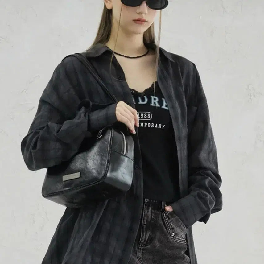 [SOLD OUT] 어반드레스 체크 셔츠
