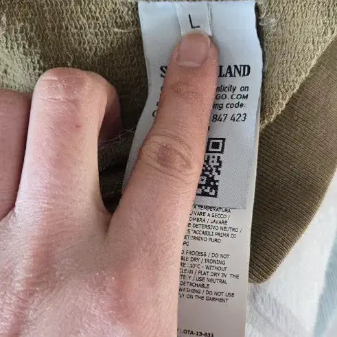 [BUNJANG] Stone Island Zip-Up Jacket (L) / 스톤아일랜드 집업(L)