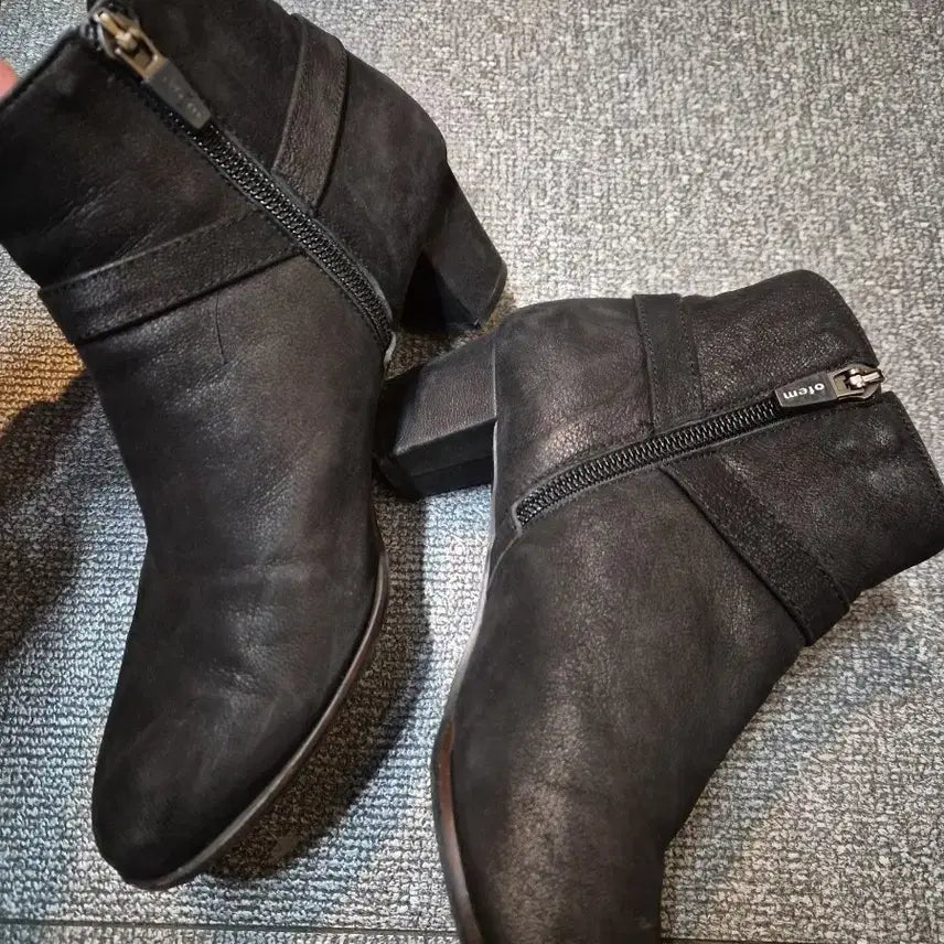 [BUNJANG] Ofem Ankle Boots (Size 240) / [Ofem 오펨 여성 앵클부츠 / 240]