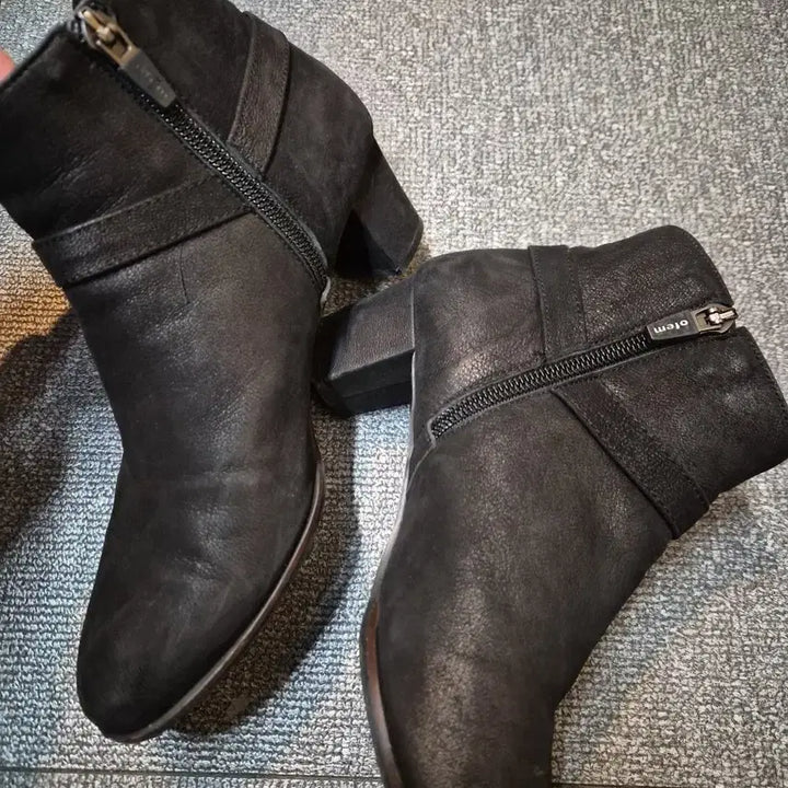[BUNJANG] Ofem Ankle Boots (Size 240) / [Ofem 오펨 여성 앵클부츠 / 240]