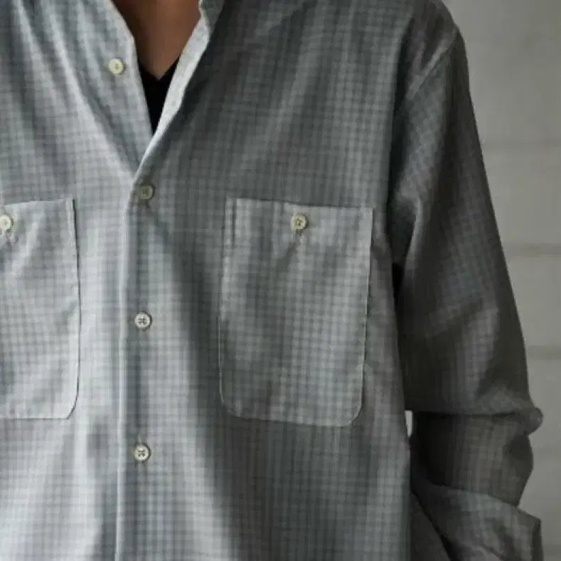 [BUNJANG] Matin Kim H Wool Work Shirt / [4] 마티앤선즈 H WOOL work shirts 머스터워크 별주 셔츠
